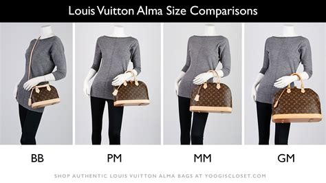 alma bb sizes